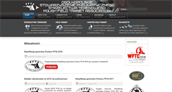 Desktop Screenshot of pfta.pl